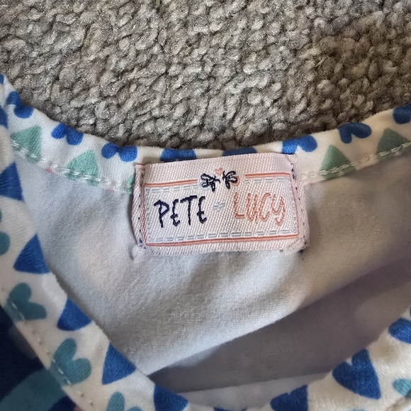 Pete & Lucy Infant 0-3 Month Onsie Bottom Buttons Boutique Brand - Picture 2 of 6